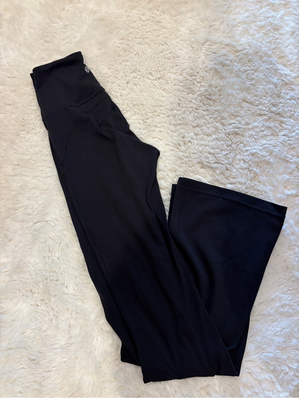 LULULEMON Black Women's Flared Yoga Pants
